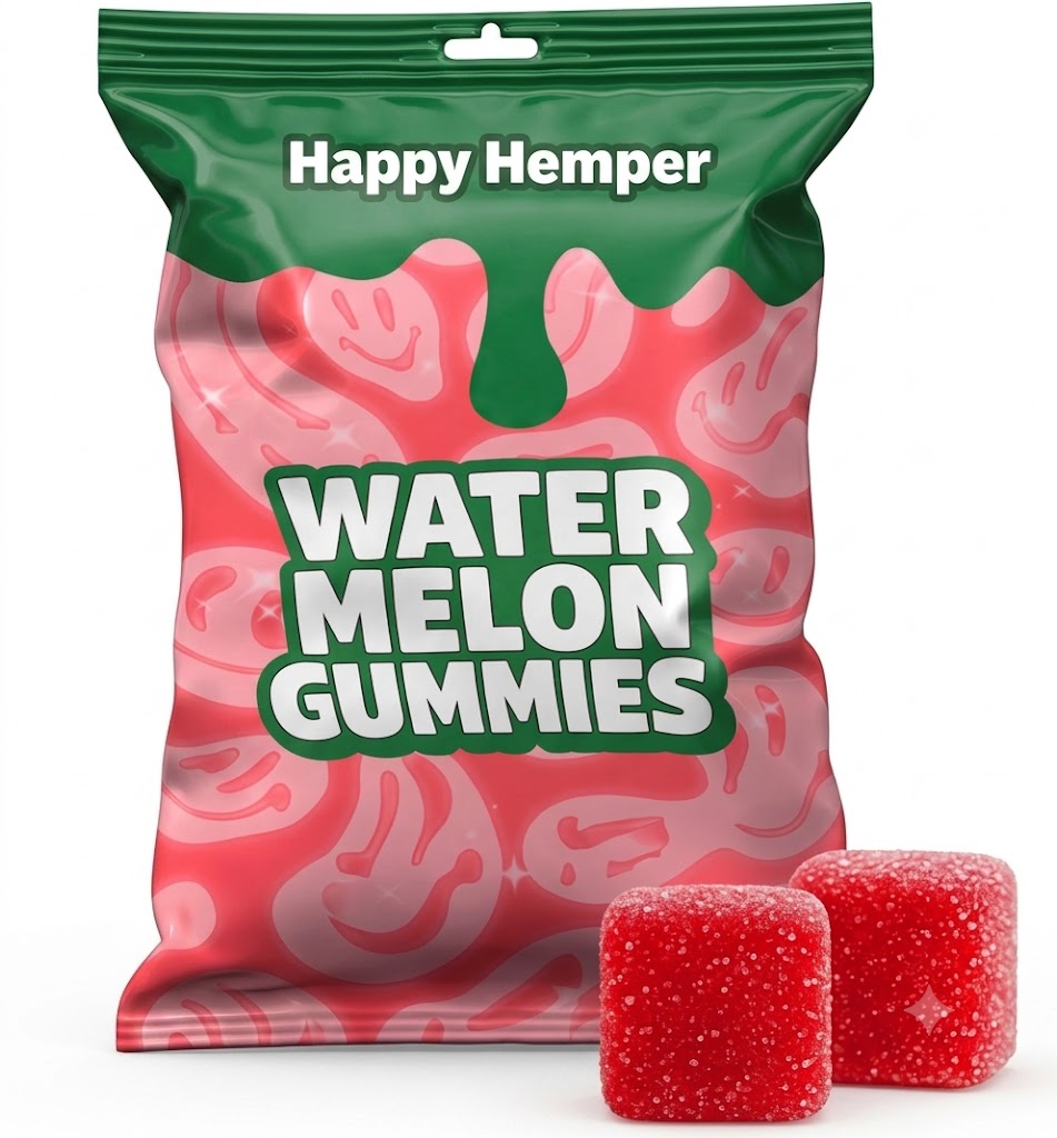Watermelon 12mg - Delta 9 THC Gummies 10 pieces