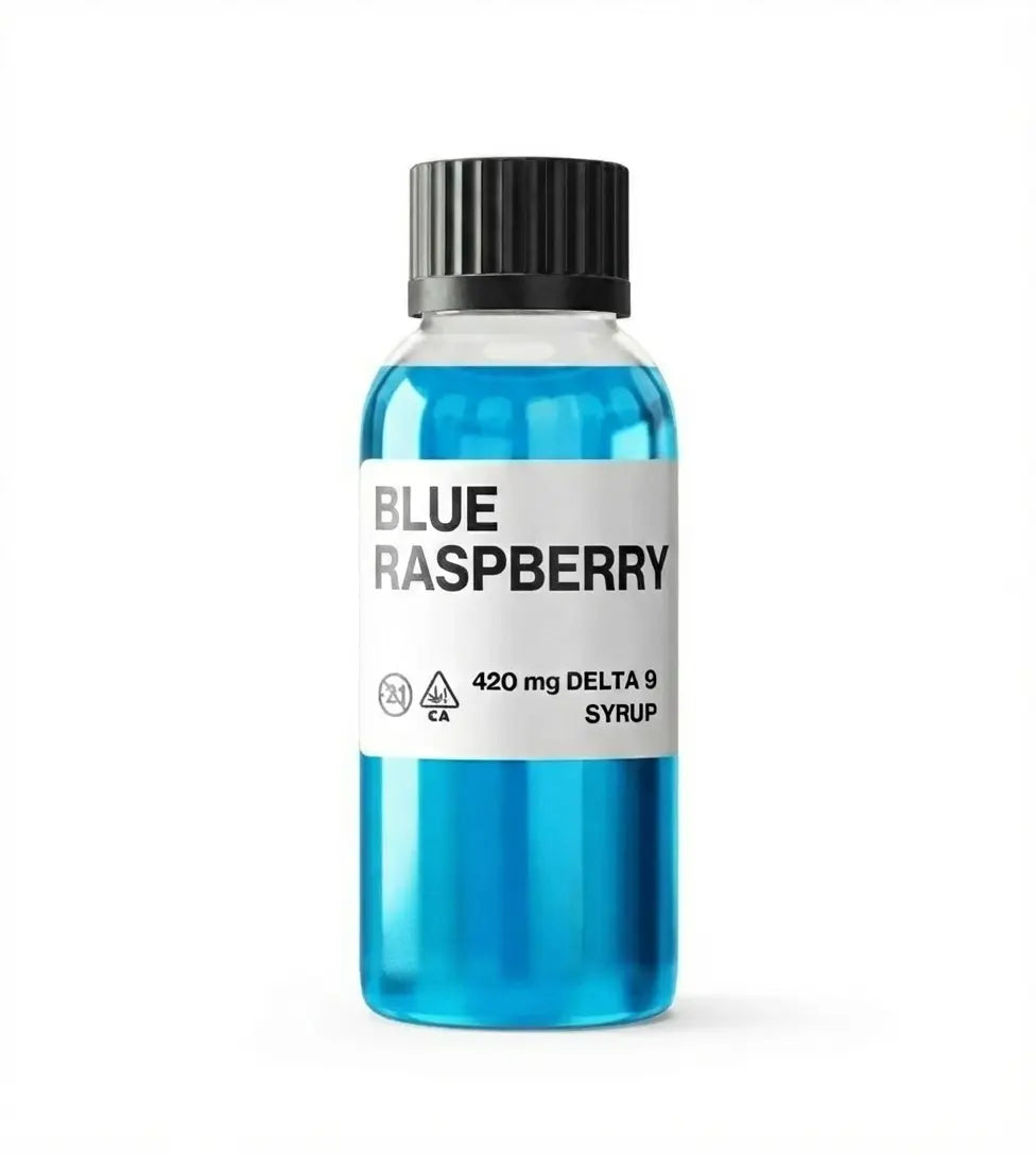 Blue Raspberry - 420mg D9 Syrup